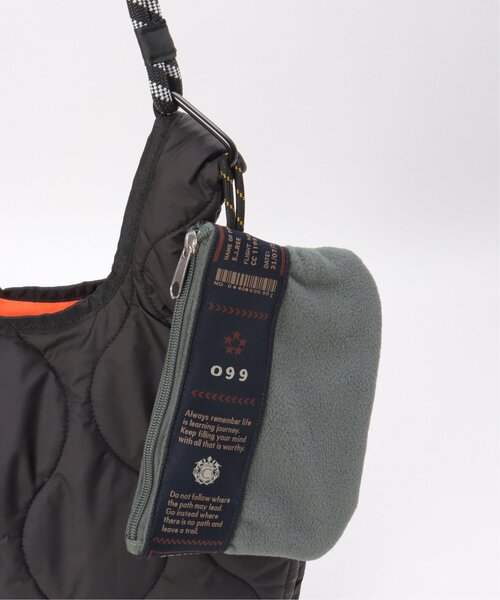 notch.(ノッチ)の「柄テープキルティングマルシェBAG(トートバッグ・レディース・オフホワイト/ブルー/ブラック/オリーブ・ONESIZE)」の10枚目の写真