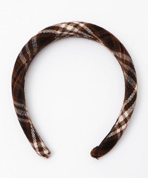 WEGO（ウィゴー）の「WEGO/チェックカチューシャ（カチューシャ・レディース・グリーン系その他2/レッド系その他2/ブラウン系その他2・FREE）」の9枚目の写真