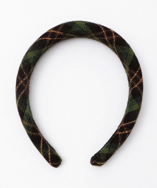 WEGO（ウィゴー）の「WEGO/チェックカチューシャ（カチューシャ・レディース・グリーン系その他2/レッド系その他2/ブラウン系その他2・FREE）」の10枚目の写真