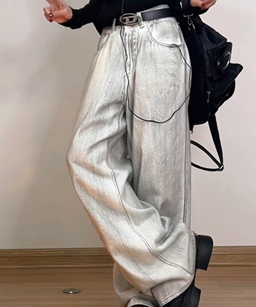 Revo.(レボ)の「Blend Dirty(デニムパンツ・メンズ・ホワイト・M/XL)」の5枚目の写真