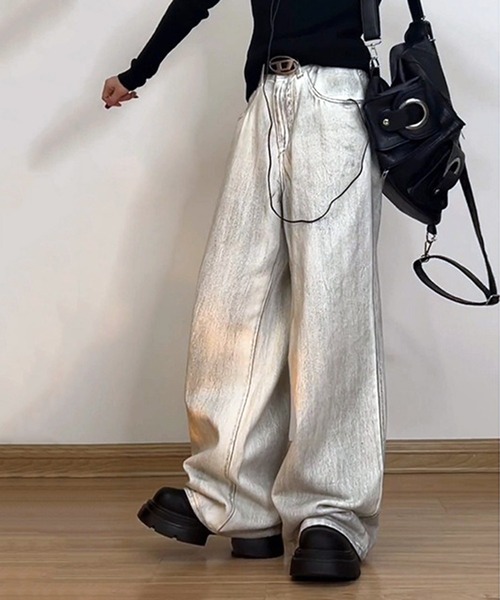 Revo.(レボ)の「Blend Dirty(デニムパンツ・メンズ・ホワイト・M/XL)」の6枚目の写真