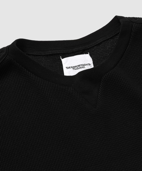 TAKAHIROMIYASHITATheSoloIst.（タカヒロミヤシタザソロイスト）の「oversized thermal crew l/s tee.（Tシャツ/カットソー・メンズ・ホワイト/グレー/ブラック・44/46）」の5枚目の写真