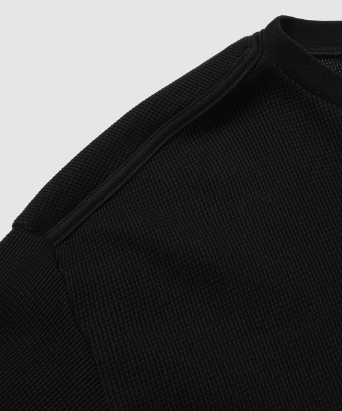 TAKAHIROMIYASHITATheSoloIst.（タカヒロミヤシタザソロイスト）の「oversized thermal crew l/s tee.（Tシャツ/カットソー・メンズ・ホワイト/グレー/ブラック・44/46）」の6枚目の写真