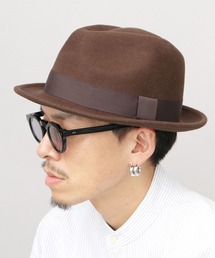 Sense of Grace | ウールフェルト スタンダード スナップブリム 中折れハット(ハット)