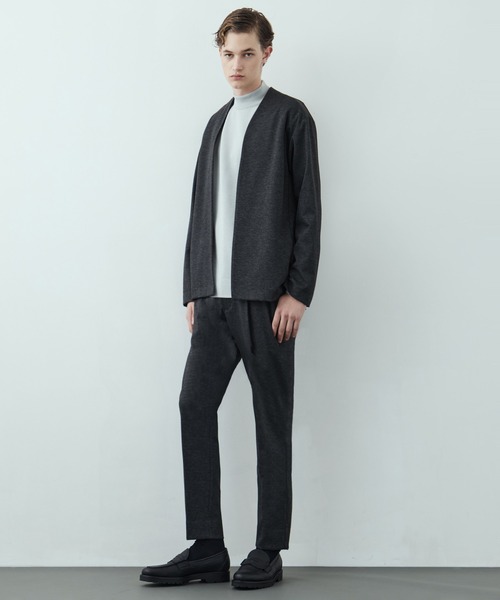 UNITED TOKYO（ユナイテッドトウキョウ）の「【Setup可】Warm Air カーディガン　/ウォッシャブル/ストレッチ/防シワ/速乾/軽量/大人気/オフィスカジュアル/オケージョン/通勤/冬服（ノーカラージャケット・メンズ・ダークブラウン/ダークネイビー/ダークグレー・1/2/3）」の19枚目の写真
