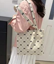 urbanfemine./リボンコーデュロイトートバッグ U7405