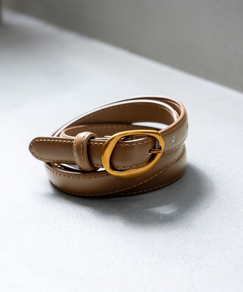 セール】ニュアンスメタルバックル本革ベルト（ベルト）｜VitaFelice