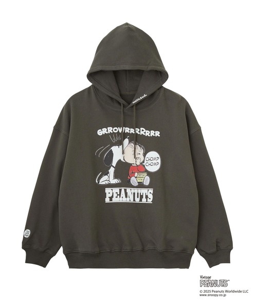 PEANUTS（ピーナッツ）の「MILKFED. × PEANUTS HOODIE（パーカー・レディース・チャコール/オフホワイト・ONE SIZE）」の22枚目の写真