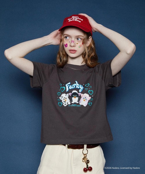 MILKFED.(ミルクフェド)の「MILKFED. / Furby COMPACT S/S TEE(Tシャツ/カットソー・レディース・チャコール・ONE SIZE)」の5枚目の写真