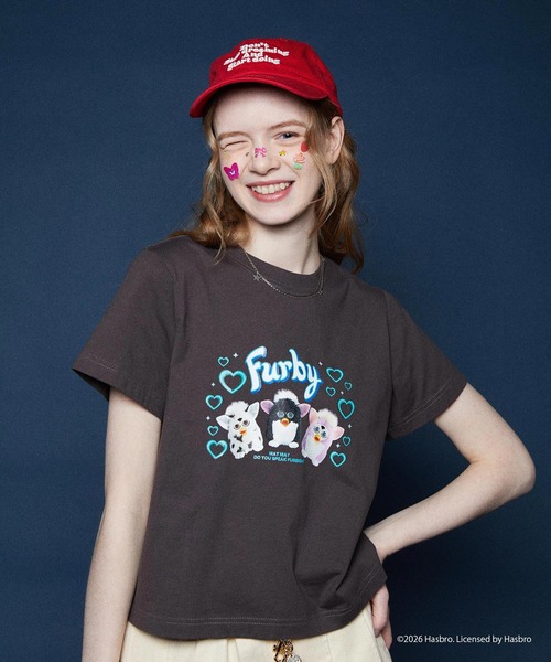 MILKFED.(ミルクフェド)の「MILKFED. / Furby COMPACT S/S TEE(Tシャツ/カットソー・レディース・チャコール・ONE SIZE)」の4枚目の写真