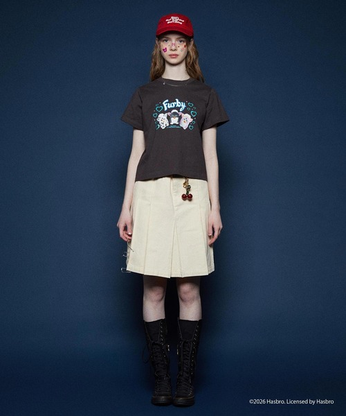 MILKFED.(ミルクフェド)の「MILKFED. / Furby COMPACT S/S TEE(Tシャツ/カットソー・レディース・チャコール・ONE SIZE)」の2枚目の写真
