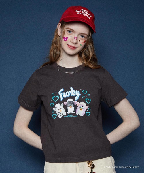 MILKFED.(ミルクフェド)の「MILKFED. / Furby COMPACT S/S TEE(Tシャツ/カットソー・レディース・チャコール・ONE SIZE)」の7枚目の写真