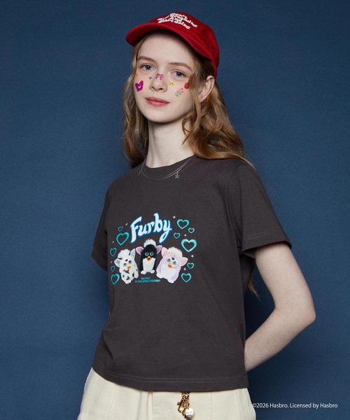 MILKFED.(ミルクフェド)の「MILKFED. / Furby COMPACT S/S TEE(Tシャツ/カットソー・レディース・チャコール・ONE SIZE)」の6枚目の写真