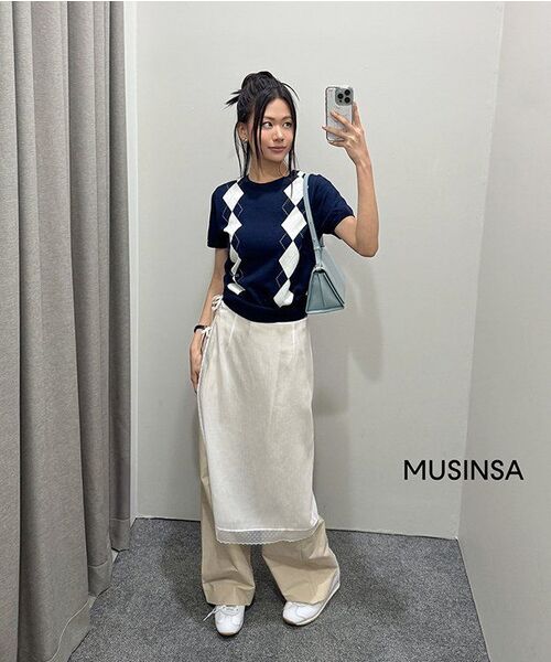 TTUDEMENT（トュードメント）の「RIBBON LAYERED SKIRT IVORY（スカート・レディース・その他・FREE）」の3枚目の写真