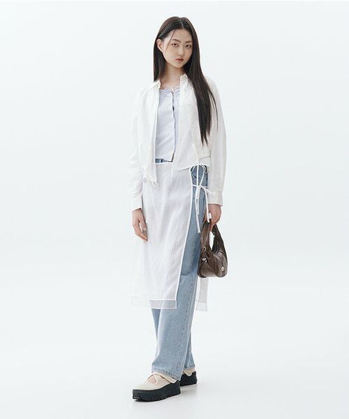 TTUDEMENT（トュードメント）の「RIBBON LAYERED SKIRT IVORY（スカート・レディース・その他・FREE）」の7枚目の写真