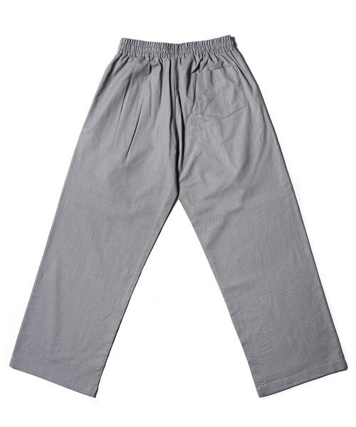 GAKKAI UNIONS(ガッカイユニオンズ)の「リネンワンワンワイドバンディングパンツグレー(その他パンツ・レディース・その他・SMALL/LARGE/MEDIUM)」の3枚目の写真