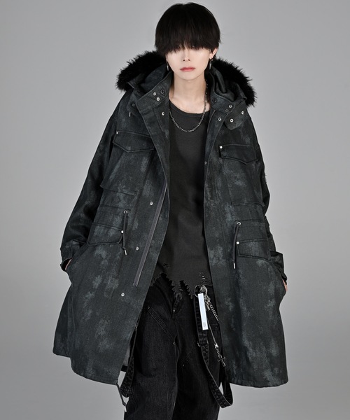 ADRER（アドラー）の「waffle damage long-T / ワッフルダメージロンT（Tシャツ/カットソー・メンズ・オフホワイト/グレー/ブラック・XS/S/M/L）」の16枚目の写真