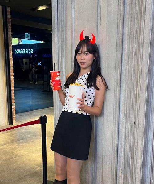 MUSINSA STANDARD WOMAN（ムシンサスタンダードウーマン）の「レディースベーシックミニスカート[ブラック]（スカート・レディース・その他・SMALL/MEDIUM/LARGE/X-SMALL）」の9枚目の写真