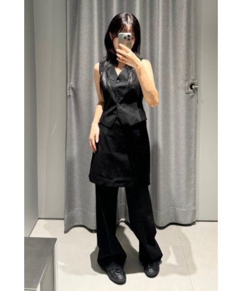 MUSINSA STANDARD WOMAN（ムシンサスタンダードウーマン）の「レディースベーシックミニスカート[ブラック]（スカート・レディース・その他・SMALL/MEDIUM/LARGE/X-SMALL）」の14枚目の写真