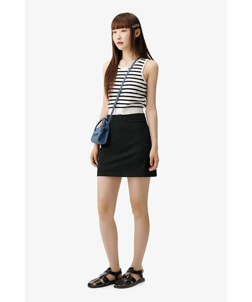 MUSINSA STANDARD WOMAN（ムシンサスタンダードウーマン）の「レディースベーシックミニスカート[ブラック]（スカート・レディース・その他・SMALL/MEDIUM/LARGE/X-SMALL）」の16枚目の写真