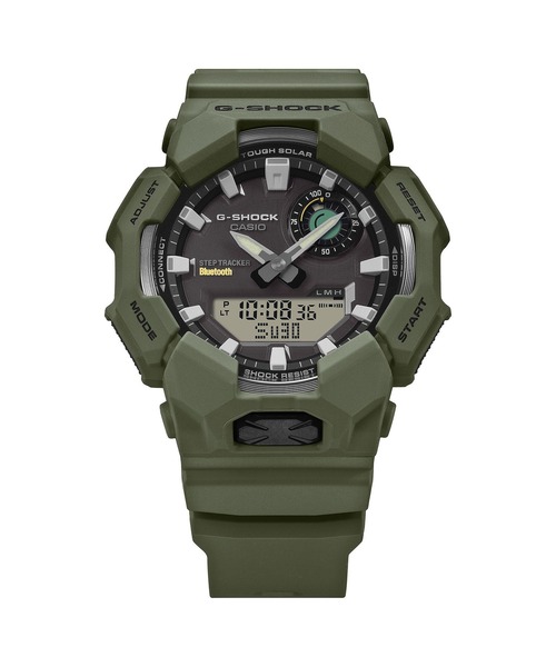 G-SHOCK(ジーショック)の「GA-B010シリーズ / ソーラー&Bluetooth / GA-B010-3AJF(アナログ腕時計・メンズ・モスグリーン・FREE)」の2枚目の写真