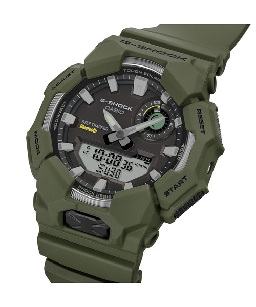 G-SHOCK(ジーショック)の「GA-B010シリーズ / ソーラー&Bluetooth / GA-B010-3AJF(アナログ腕時計・メンズ・モスグリーン・FREE)」の4枚目の写真