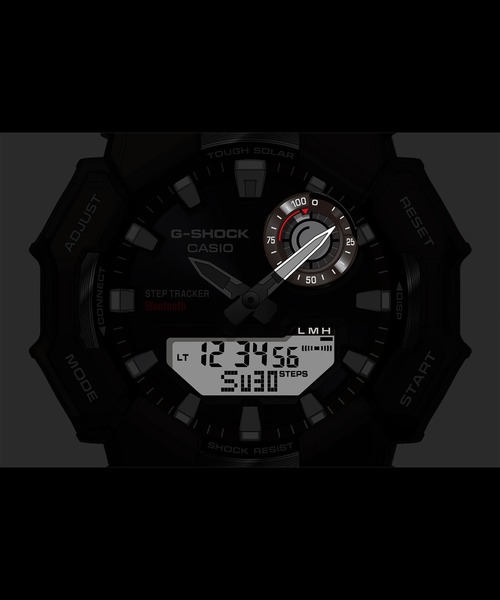 G-SHOCK(ジーショック)の「GA-B010シリーズ / ソーラー&Bluetooth / GA-B010-3AJF(アナログ腕時計・メンズ・モスグリーン・FREE)」の9枚目の写真