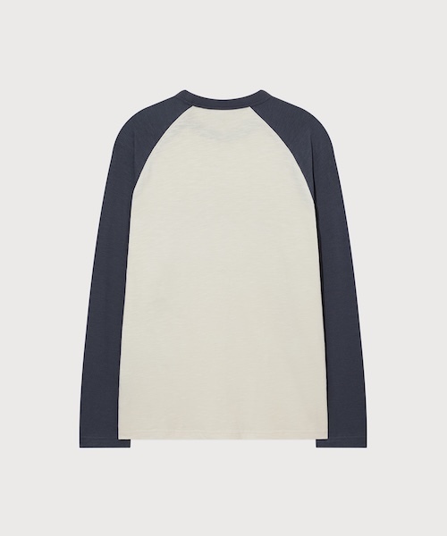 COVERNAT（カバーナット）の「[SOOBIN着用] RAGLAN ARCH LOGO LONG SLEEVE（Tシャツ/カットソー・メンズ・グリーン/ネイビー・X-LARGE/LARGE/MEDIUM/SMALL）」の11枚目の写真