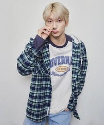 [SOOBIN着用] RAGLAN ARCH LOGO LONG SLEEVE