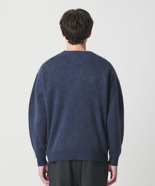 BEAUTY&YOUTH UNITED ARROWS(ビューティーアンドユースユナイテッドアローズ)の「ブラッシュド ヤク クルーネック ニット(ニット/セーター・メンズ・ロイヤルブルー/ベージュ/ダークグレー・S/M/XL/L)」の11枚目の写真