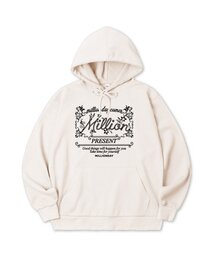 MILLION Strap Heavy Jersey Hoodie