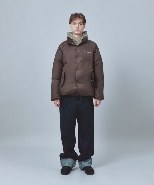 Rest&Recreation(レストアンドレクリエーション)の「RAGLAN DOWN JUMPER - BROWN(ダウンジャケット/コート・メンズ・その他・ONE)」の7枚目の写真