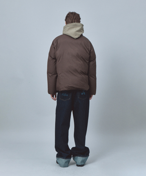 Rest&Recreation(レストアンドレクリエーション)の「RAGLAN DOWN JUMPER - BROWN(ダウンジャケット/コート・メンズ・その他・ONE)」の5枚目の写真