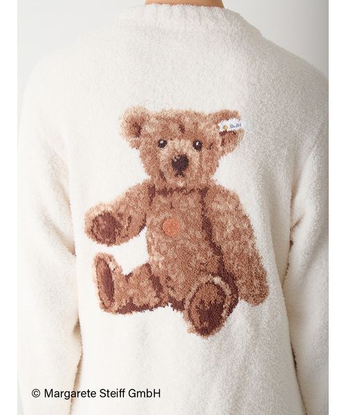 セール】【Steiff】【UNISEX】パウダージャガードカーディガン（ルーム