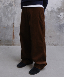 UNIFORM CORDUROY CHINO PANTS (BROWN)