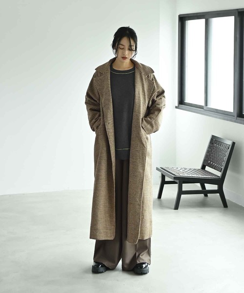 STYLE DELI（スタイルデリ）の「【LUXE】ロングレングスリバーコートB