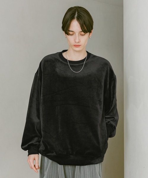 セール】MICRO SHAGGY SWEAT CREW / マイクロシャギースウェットクルー