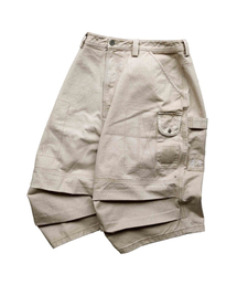 TWOSPC（トゥースペイス）の「ビトリ カーゴ ワイド バミューダパンツ [ベージュ]（その他パンツ）」