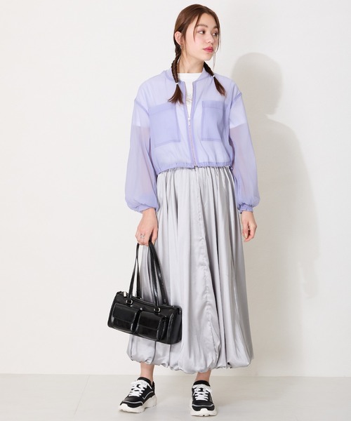MISCH MASCH(ミッシュマッシュ)の「ダブルポケットボストンバッグ(ショルダーバッグ・レディース・ベージュ/ブラック・フリ-)」の13枚目の写真