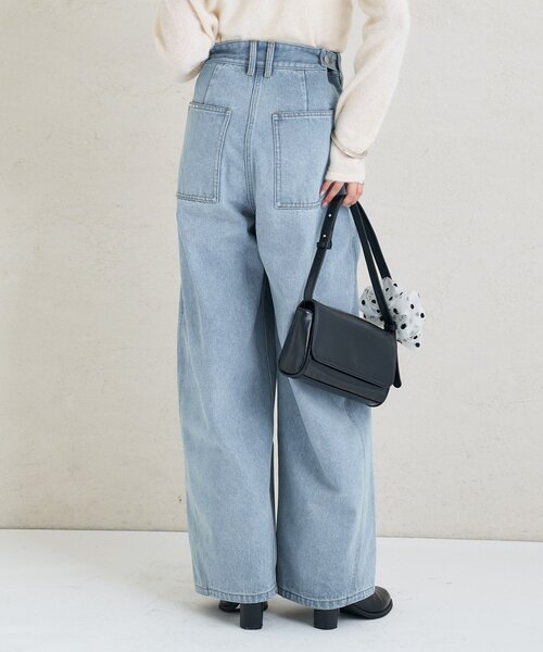 mystic（ミスティック）の「スタッズデニム（デニムパンツ・レディース・オフホワイト/ブルー系その他・0/1/2）」の19枚目の写真