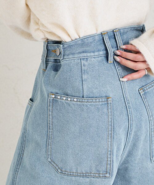 mystic（ミスティック）の「スタッズデニム（デニムパンツ・レディース・オフホワイト/ブルー系その他・0/1/2）」の18枚目の写真