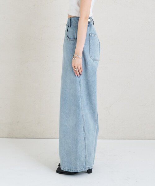 mystic（ミスティック）の「スタッズデニム（デニムパンツ・レディース・オフホワイト/ブルー系その他・0/1/2）」の10枚目の写真