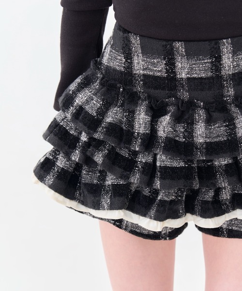 Charm Frill Culotte Mini Skirt 【公式通販】