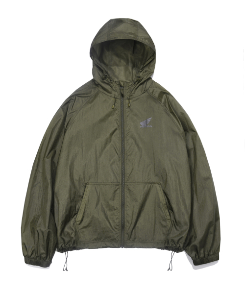 PHYPS MOTORCYCLE(フィップスモーターサイクル)の「Honda PERTEX Wind Breaker_Khaki(ナイロンジャケット・レディース・その他・SMALL/MEDIUM/LARGE/X-LARGE)」の2枚目の写真