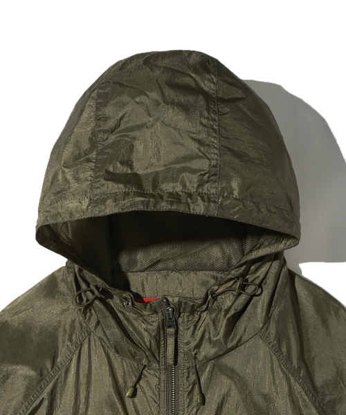 PHYPS MOTORCYCLE(フィップスモーターサイクル)の「Honda PERTEX Wind Breaker_Khaki(ナイロンジャケット・レディース・その他・SMALL/MEDIUM/LARGE/X-LARGE)」の4枚目の写真
