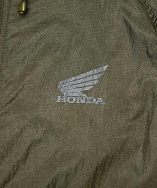 PHYPS MOTORCYCLE(フィップスモーターサイクル)の「Honda PERTEX Wind Breaker_Khaki(ナイロンジャケット・レディース・その他・SMALL/MEDIUM/LARGE/X-LARGE)」の6枚目の写真