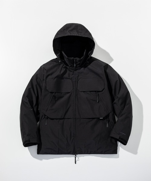 +phenix(プラスフェニックス)の「【WEB・直営店限定】+phenix(プラスフェニックス)INSULATION JACKET インスレーション ジャケット by GORE TEX LABS ゴアテックス(吸湿発熱/防風)(ダウンジャケット/コート・メンズ・キャメル/ブラック/ネイビー・L/M/S/XL)」の15枚目の写真