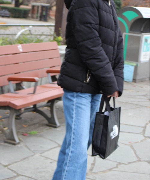 THE NORTH FACE（ザノースフェイス）の「【THE NORTH FACE/ザノースフェイス】ショッパーバッグXS(SHOPPER　BAG　XS）（エコバッグ/サブバッグ・レディース・ブラック・ONESIZE）」の3枚目の写真