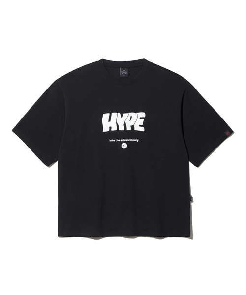 WANGGWAN(ワングァン)の「HYPE オーバーサイズ 半袖Tシャツ (ブラック)(Tシャツ/カットソー・メンズ・その他・LARGE/MEDIUM)」の1枚目の写真