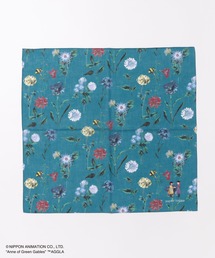 SUPER HAKKA（スーパーハッカ）の「SUPER　HAKKA×世界名作劇場　「赤毛のアン」綿花と心の友刺繍　フラワープリントスカーフ（バンダナ/スカーフ）」